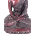 Statuette bouddhiste du Bouddha rouge Amitabha 13 cm - Statuettes bouddhistes tibétaines artisanales