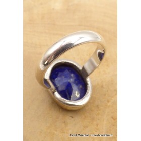 Lapis lazuli facetté bague ovale plusieurs tailles Bagues pierres naturelles TUV60.3