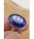 Lapis lazuli facetté bague ovale plusieurs tailles Bagues pierres naturelles TUV60.3