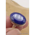 Lapis lazuli facetté bague ovale plusieurs tailles - Bagues pierres naturelles