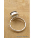 Bague Labradorite bleue facettée taille ajustable Bijoux en Labradorite Bleue TUV57.5