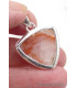 Pendentif Quartz Hématoïde triangulaire Pendentifs pierres naturelles TUV11.3