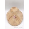 Pendentif Quartz Hématoïde triangulaire Pendentifs pierres naturelles TUV11.3
