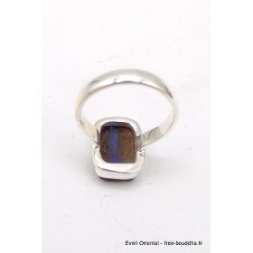 Petite bague en Opale Boulder taille 54 Bagues pierres naturelles TUV63.4