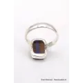 Petite bague en Opale Boulder taille 54 - Bagues pierres naturelles