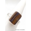 Petite bague en Opale Boulder taille 54 Bagues pierres naturelles TUV63.4