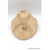 Pendentif Aragonite Candy carré Pendentifs pierres naturelles BZ55.1