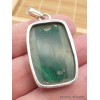 Pendentif Malachite naturelle rectangulaire Bijoux en Malachite CZ72.6