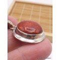 Pendentif argent CORAIL SPONGIEUX Pendentifs pierres naturelles GH7.1