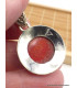 Pendentif argent CORAIL SPONGIEUX Pendentifs pierres naturelles GH7.1