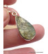 Boucles d'oreilles Labradorite brutes forme goutte Bijoux en Labradorite RV3.3