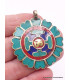 Pendentif tibétain symboles bouddhistes Pendentifs tibétains bouddhistes PT25