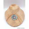 Pendentif tibétain symboles bouddhistes Pendentifs tibétains bouddhistes PT25