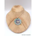Pendentif tibétain symboles bouddhistes - Pendentifs tibétains bouddhistes