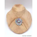 Pendentif bouddhiste Dorjé et Om - Pendentifs tibétains bouddhistes