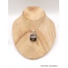 Pendentif carré Chiastolite Andalousite Pendentifs pierres naturelles TA22.5