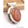 Pendentif en Agate dorée bélière tube Pendentifs pierres naturelles TA17.4