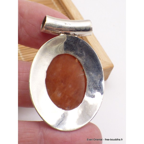 Pendentif en Agate dorée bélière tube Pendentifs pierres naturelles TA17.4
