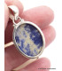 Pendentif Sodalite bleue ovale Bijoux en Sodalite TA3.2