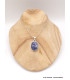 Pendentif Sodalite bleue ovale Bijoux en Sodalite TA3.2