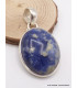 Pendentif Sodalite bleue ovale Bijoux en Sodalite TA3.2