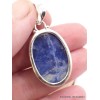 Pendentif argent Sodalite bleue ovale Pendentifs pierres naturelles TA3.3