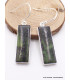Boucles d'oreilles Jade Néphrite allongées Bijoux en Jade CZ26.3