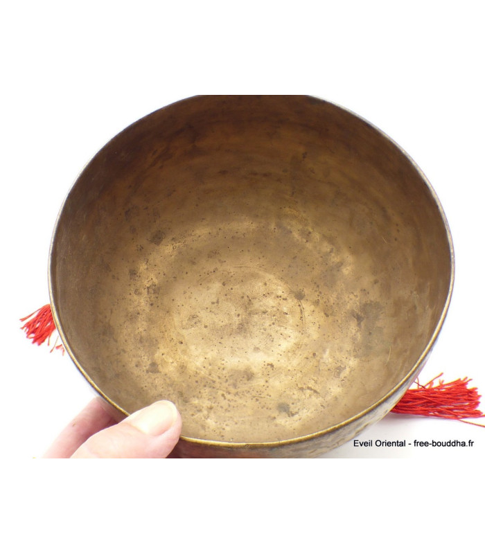 Véritable bol tibétain double paroi 15,5 cm Véritable bol tibétain double paroi 15,5 cm