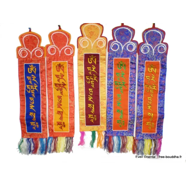 Tenture bouddhiste Mantra de Tara - Tentures bouddhistes
