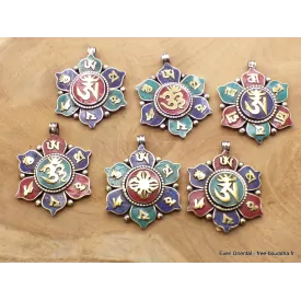 Pendentif tibétain bouddhiste plusieurs modèles - Pendentifs tibétains bouddhistes