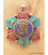 Pendentif tibétain bouddhiste plusieurs modèles Pendentifs tibétains bouddhistes PT28