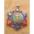 Pendentif tibétain bouddhiste plusieurs modèles Pendentifs tibétains bouddhistes PT28