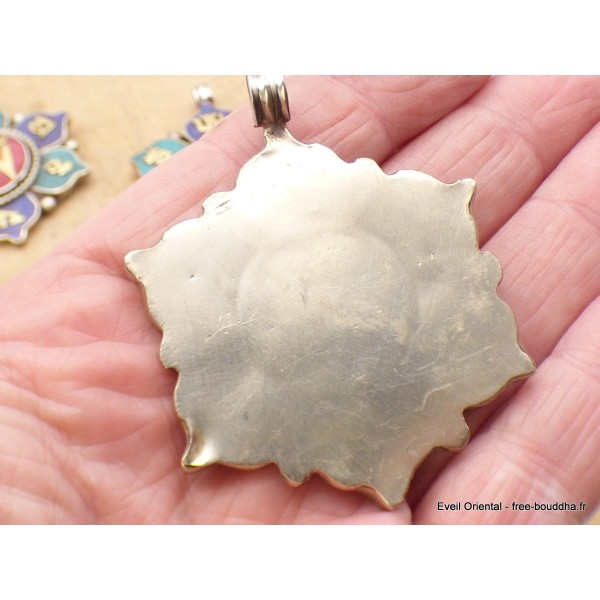 Pendentif tibétain bouddhiste plusieurs modèles Pendentifs tibétains bouddhistes PT28