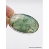 Pendentif Mtorolite ou Emeraude sur Chrysoprase ovale Pendentifs pierres naturelles XV33.2