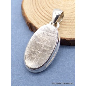 Pendentif Météorite Muoniolalusta oval Pendentifs pierres naturelles XV44.2