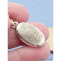 Pendentif Météorite Muoniolalusta oval Pendentifs pierres naturelles XV44.2