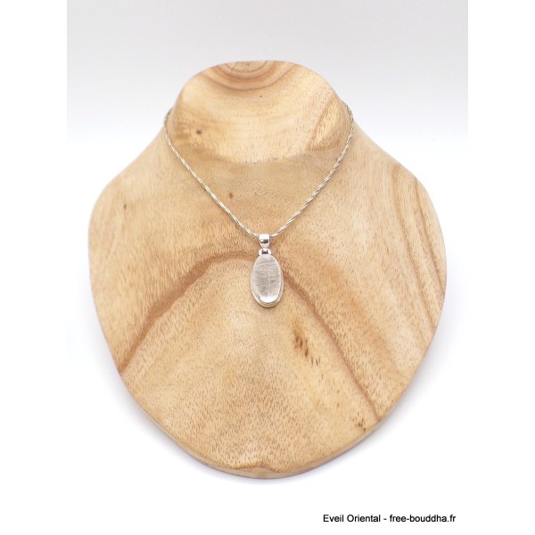 Pendentif Météorite Muoniolalusta oval Pendentifs pierres naturelles XV44.2