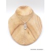 Pendentif Météorite Muoniolalusta oval Pendentifs pierres naturelles XV44.2