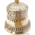 Cloche tibétaine pour cérémonie bouddhiste 19 cm - Objets rituels bouddhistes