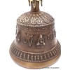 Cloche tibétaine et dorjé 8 branches 18 cm-ah Objets rituels bouddhistes DOVAJ25