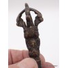 Cloche tibétaine et dorjé 12,5 cm avec mantra Cloches et dorjé tibétains CLO7