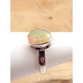 Bague opale verte deals
