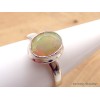 Bague Opale Ethiopienne facettée orange verte taille 56/57 Bijoux en Opales AW4.1