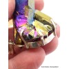 Gros pendentif Cristal de Roche Aura Pendentifs pierres naturelles AW5