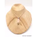 Pendentif Célestobarite long oval - Bijoux en Célestobarite