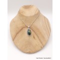 Pendentif Malachite sur Azurite turquoise rouille Pendentifs pierres naturelles AW12.2