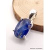 Pendentif Cyanite bleue facetté oval Pendentifs pierres naturelles AW19