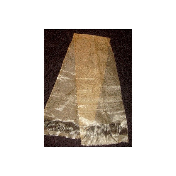 Lot de 24 khatas tibétaines blanches Objets rituels bouddhistes khata24