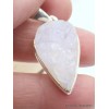 Pendentif en Pierre de lune bleue brute forme goutte Pendentifs pierres naturelles AW23.1