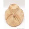 Pendentif Jaspe Faon triangulaire Pendentifs pierres naturelles AW26